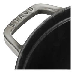 Braadpan Staub Cocotte Rond Grafietgrijs 20 cm