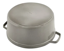 Braadpan Staub Cocotte Rond Grafietgrijs 28 cm