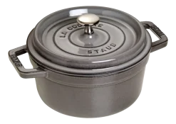 Staub Braadpan Cocotte Rond Grafietgrijs Clearance