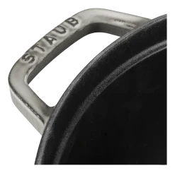 Staub Braadpan Cocotte Rond Grafietgrijs Clearance