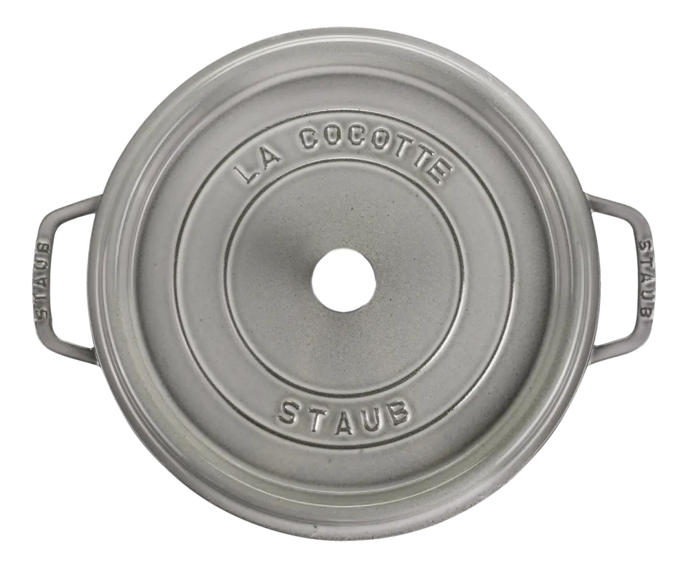 Staub Braadpan Cocotte Rond Grafietgrijs Clearance