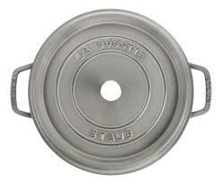 Staub Braadpan Cocotte Rond Grafietgrijs Clearance