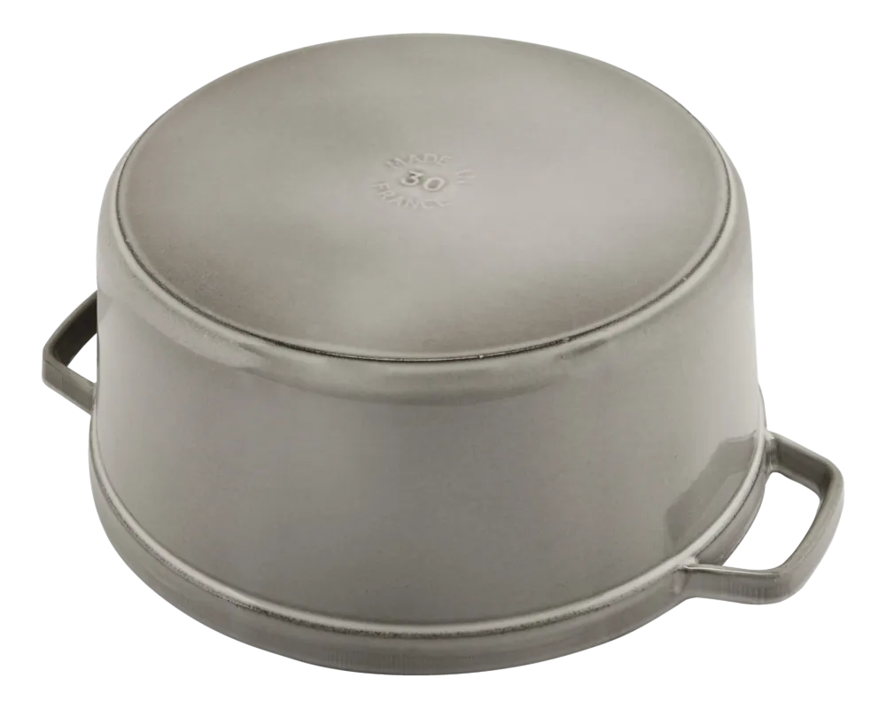 Staub Braadpan Cocotte Rond Grafietgrijs Clearance