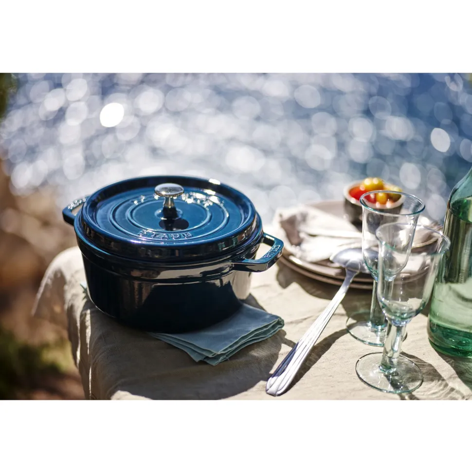 Braadpan Staub Cocotte Rond La Mer 28 cm