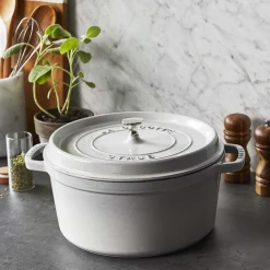 Braadpan Staub Cocotte Rond White Truffle 28 cm