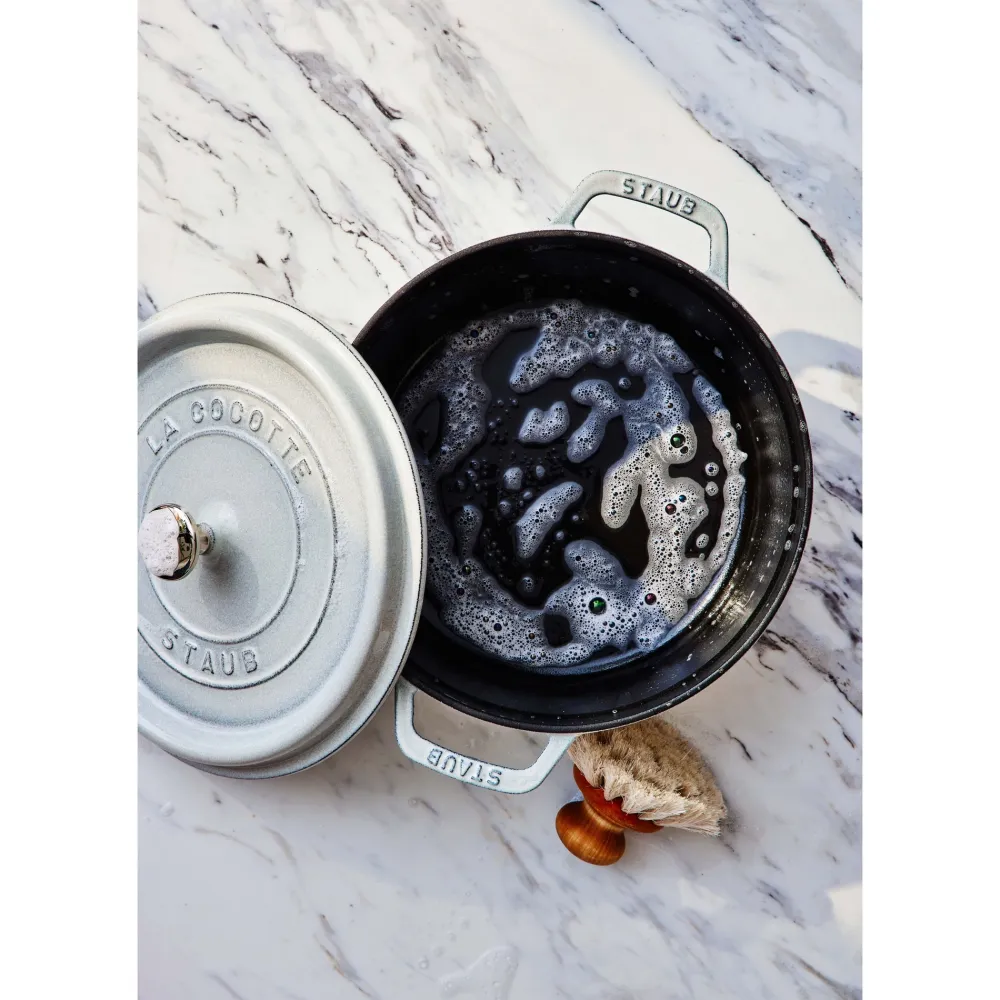 Staub Braadpan Cocotte Rond White Truffle New