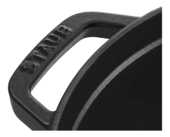 Braadpan Staub Cocotte Rond Zwart 12 cm
