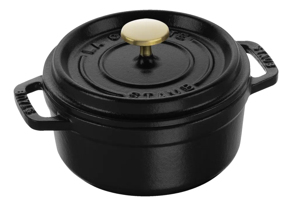 Staub Braadpan Cocotte Rond Zwart Discount