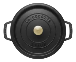 Staub Braadpan Cocotte Rond Zwart Discount