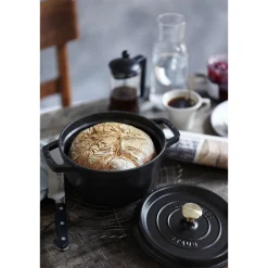 Staub Braadpan Cocotte Rond Zwart Best