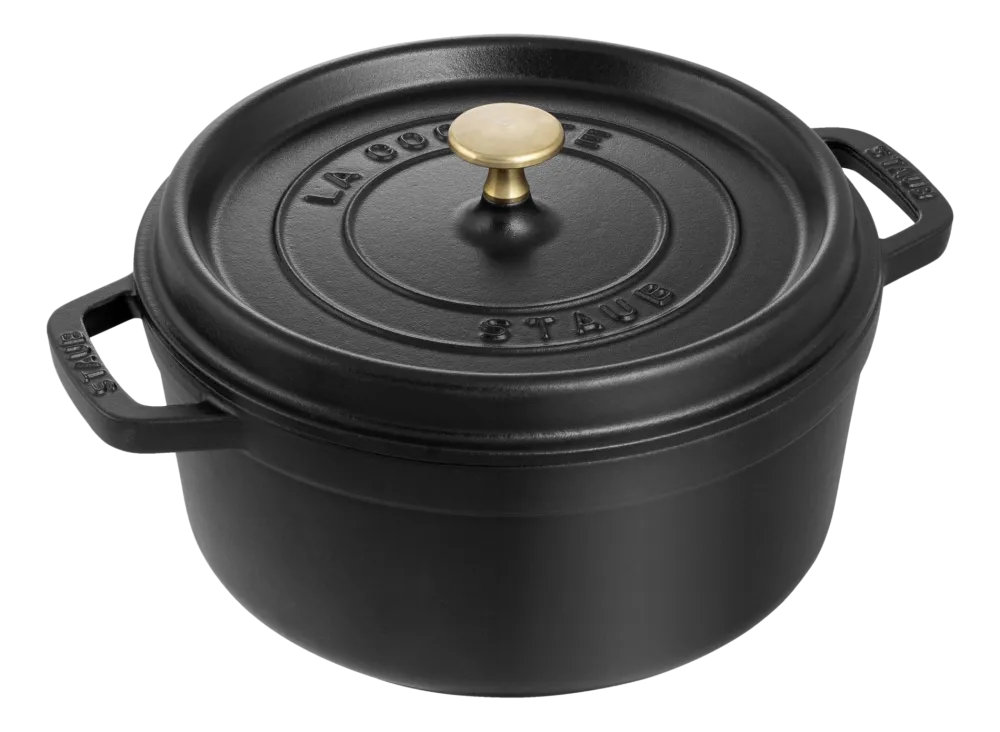 Staub Braadpan Cocotte Rond Zwart Online