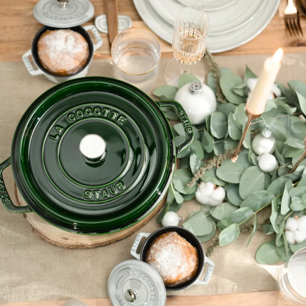 Staub Braadpan Rond Basilicum Best