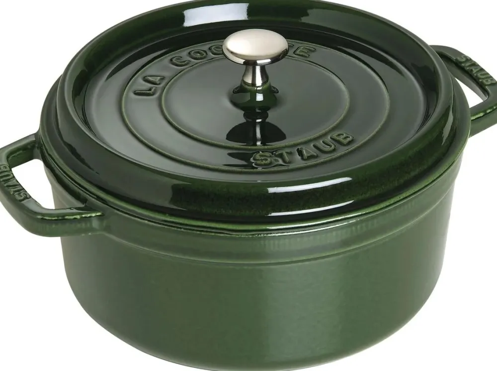 Staub Braadpan Rond Basilicum Best