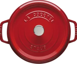 Braadpan Staub Rond Kers 24 cm