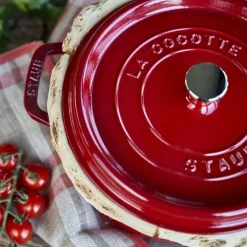 Braadpan Staub Rond Kers 24 cm