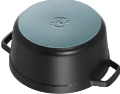 Staub Braadpan Rond Zwart Clearance