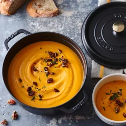 Staub Braadpan Rond Zwart Clearance