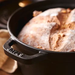 Staub Braadpan Rond Zwart Clearance
