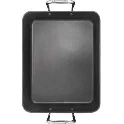 Braadslede Le Creuset Les Forgées Zwart 35 cm