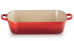 Braadslede Le Creuset Rechthoekig Kersenrood 37 cm