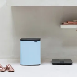 Brabantia Bo Afvalemmer 12 L - Dreamy Blue
