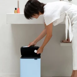 Brabantia Bo Afvalemmer 12 L - Dreamy Blue