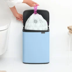 Brabantia Bo Afvalemmer 12 L - Dreamy Blue