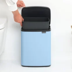 Brabantia Bo Afvalemmer 12 L - Dreamy Blue