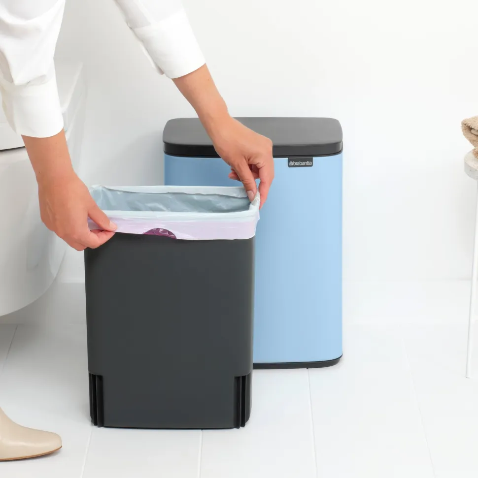 Brabantia Bo Afvalemmer 12 L - Dreamy Blue