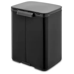 Brabantia Bo Afvalemmer - Matt Black Clearance