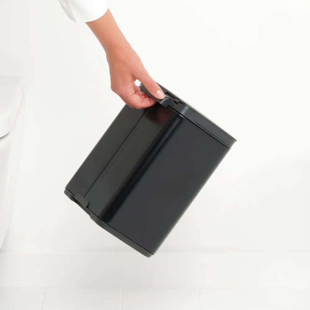Brabantia Bo Afvalemmer - Matt Black