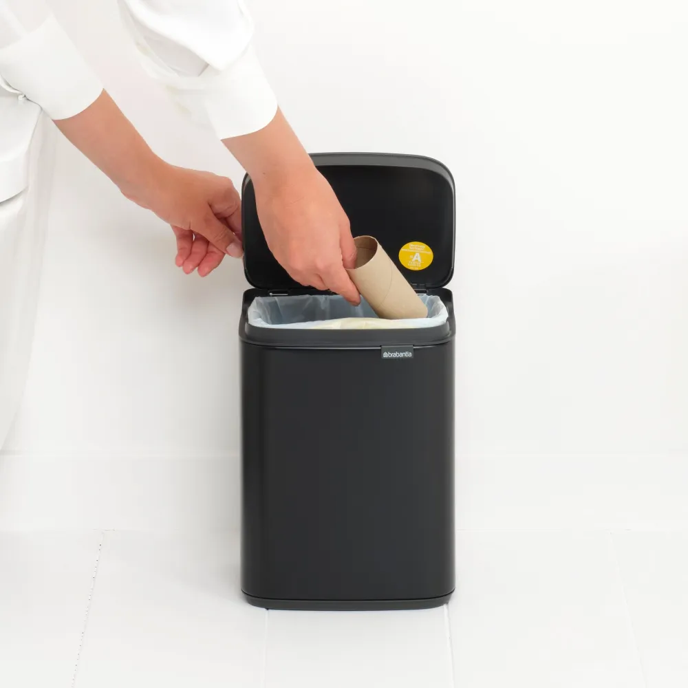 Brabantia Bo Afvalemmer - Matt Black