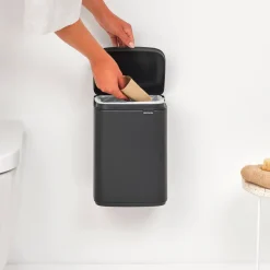 Brabantia Bo Afvalemmer 4 L - Mineral Infinite Grey