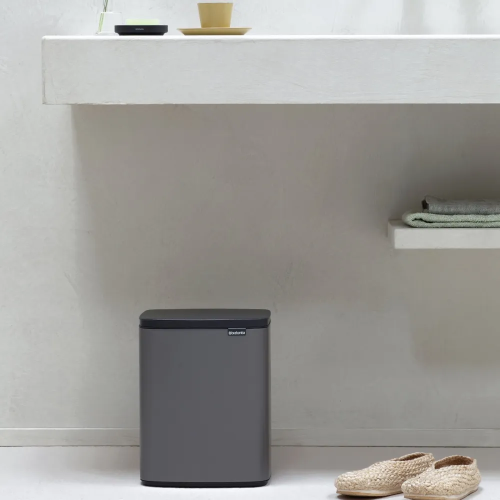 Brabantia Bo Afvalemmer 12 L - Platinum Sale