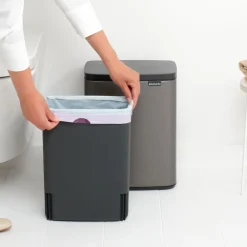 Brabantia Bo Afvalemmer 12 L - Platinum Sale