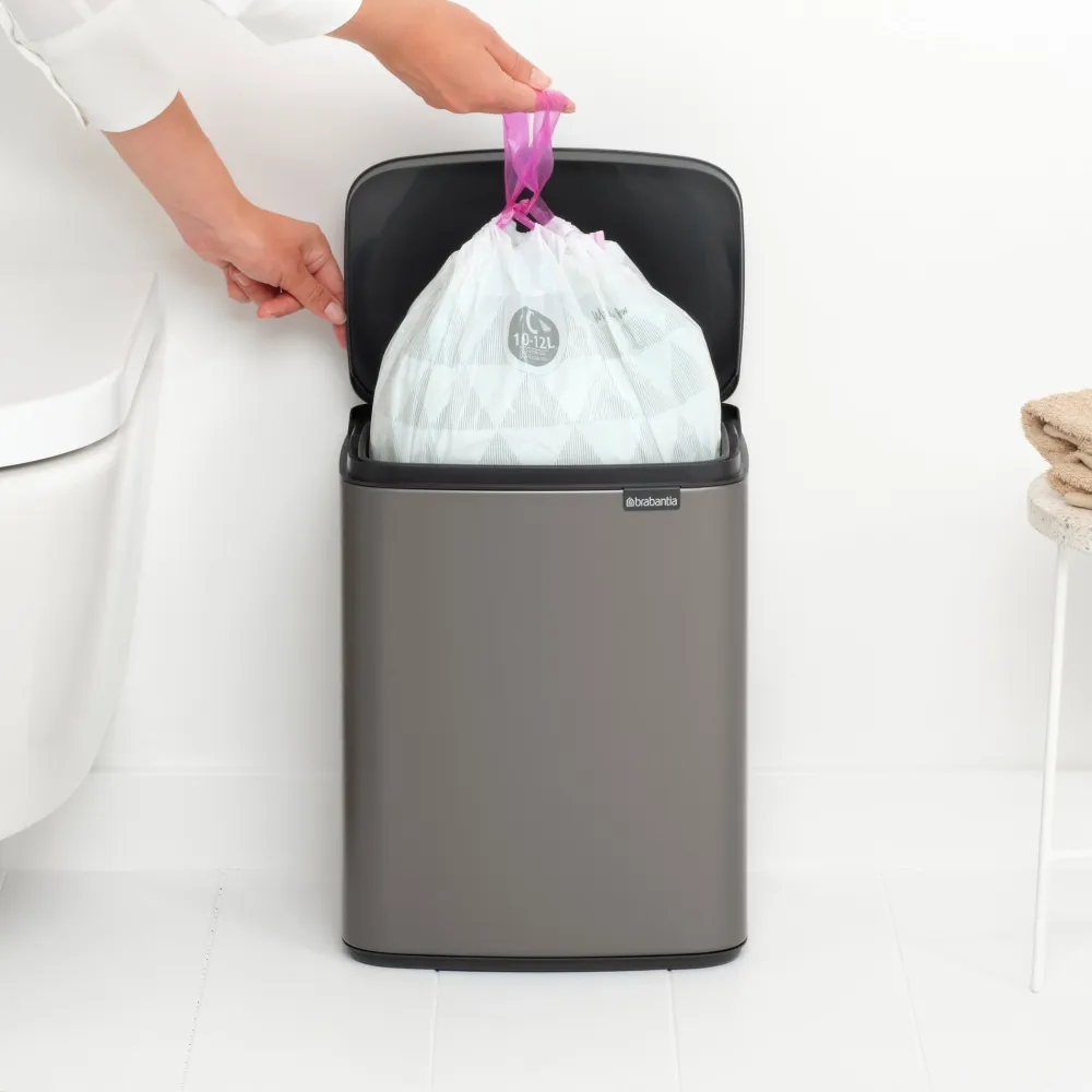 Brabantia Bo Afvalemmer 12 L - Platinum Sale