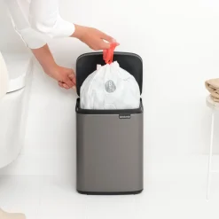 Brabantia Bo Afvalemmer 7 L - Platinum Hot