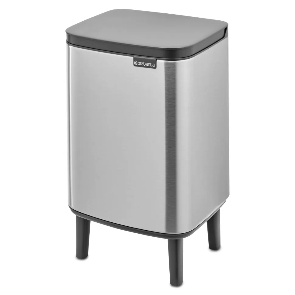 Brabantia Bo Hi Afvalemmer 7 L - Matt Steel FPP