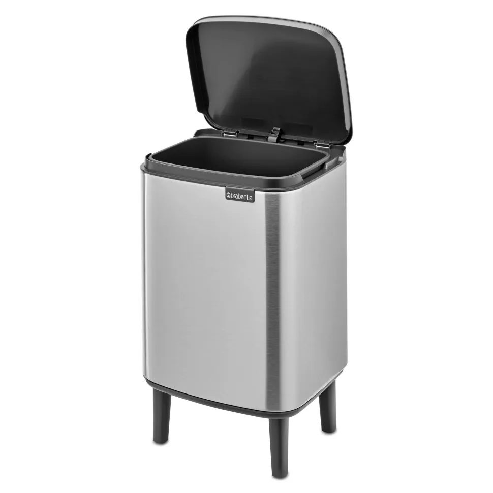 Brabantia Bo Hi Afvalemmer 7 L - Matt Steel FPP