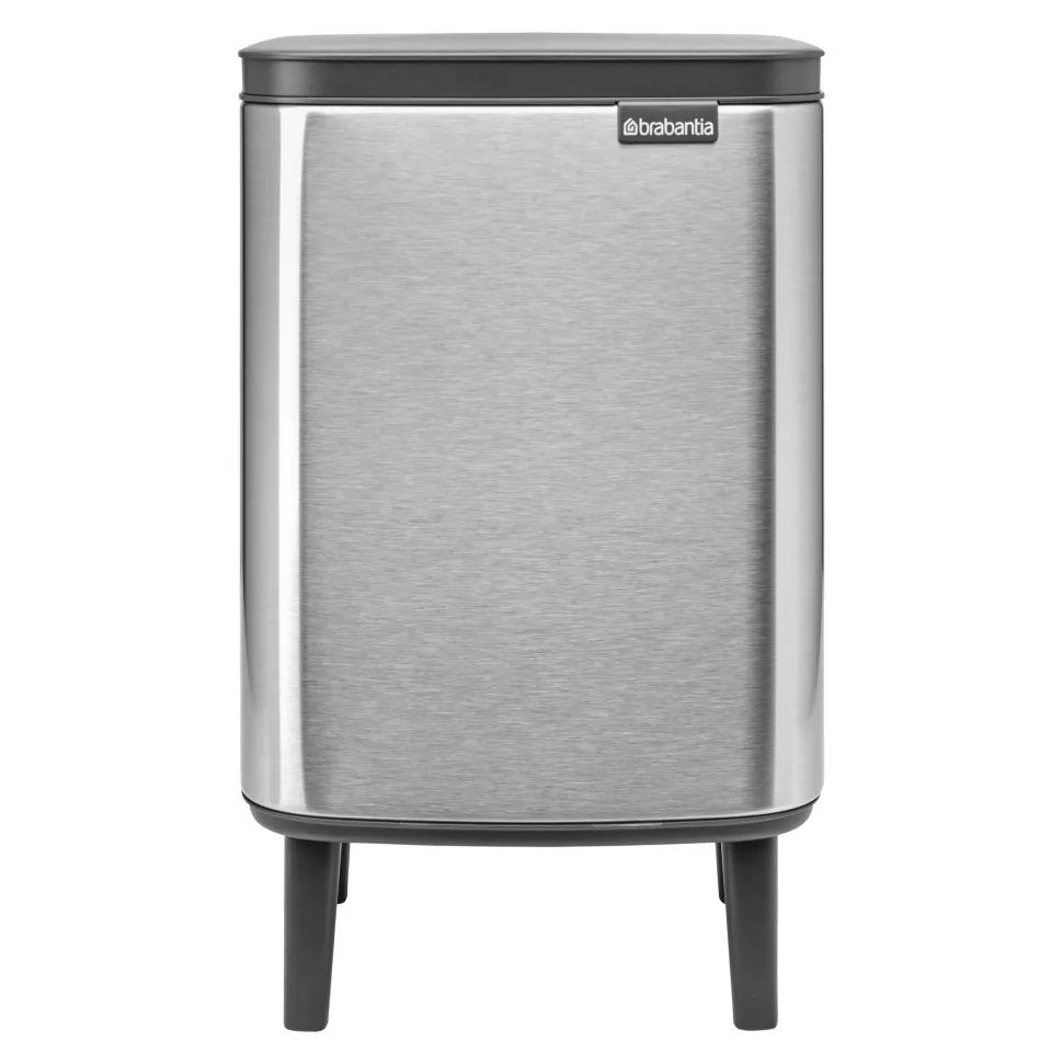 Brabantia Bo Hi Afvalemmer 7 L - Matt Steel FPP