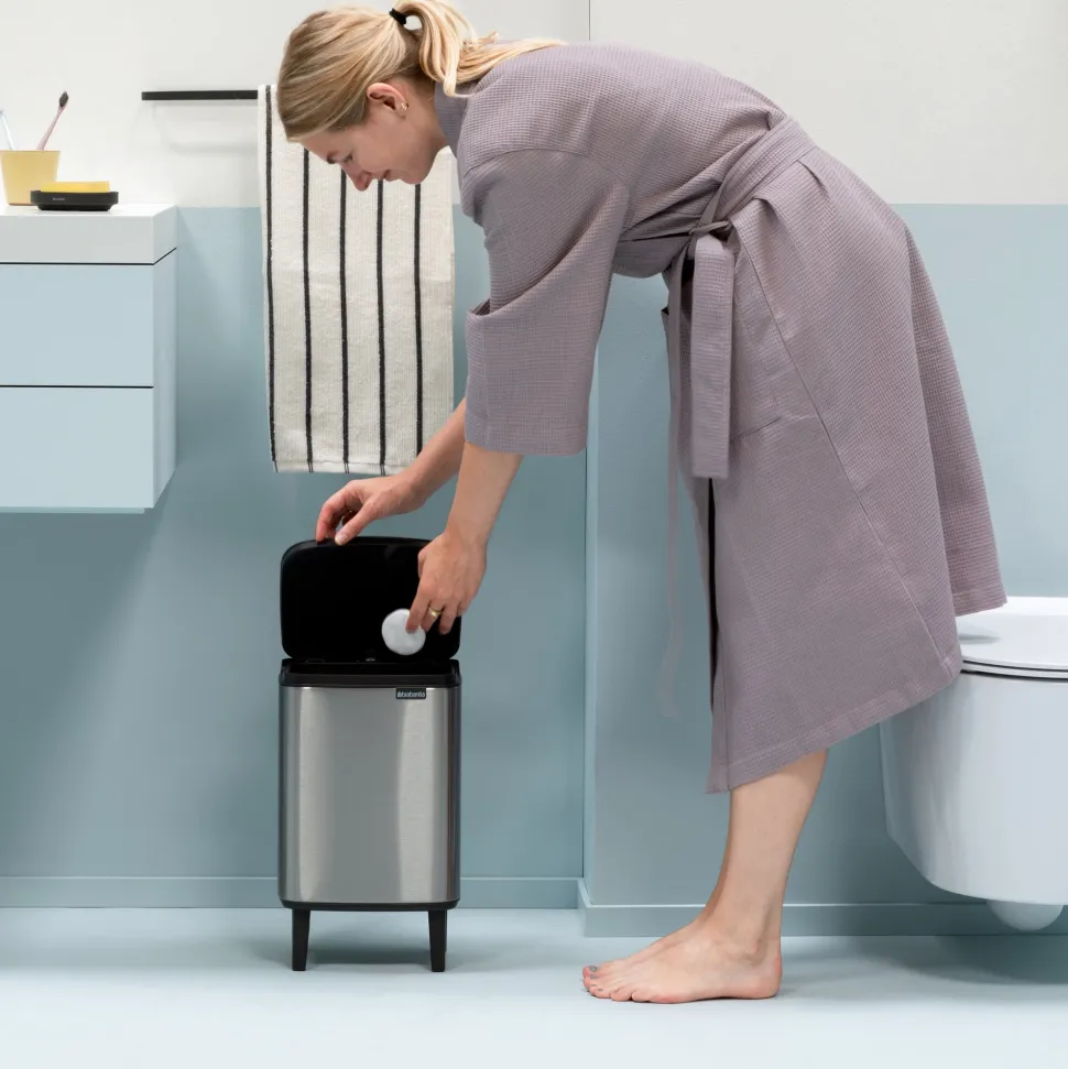 Brabantia Bo Hi Afvalemmer 7 L - Matt Steel FPP