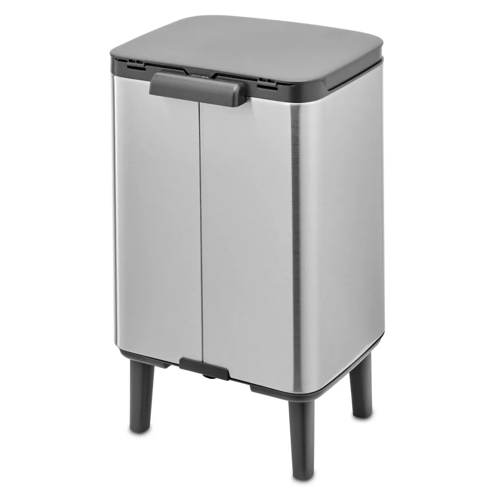 Brabantia Bo Hi Afvalemmer 7 L - Matt Steel FPP