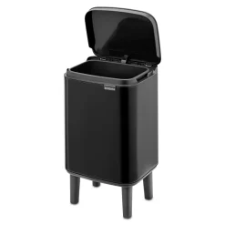 Brabantia Bo Hi Afvalemmer 4 L - Matt Black