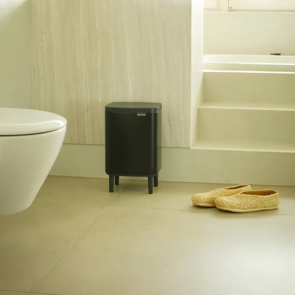 Brabantia Bo Hi Afvalemmer - Matt Black Online
