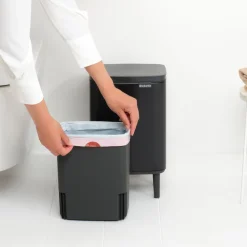 Brabantia Bo Hi Afvalemmer - Matt Black Online