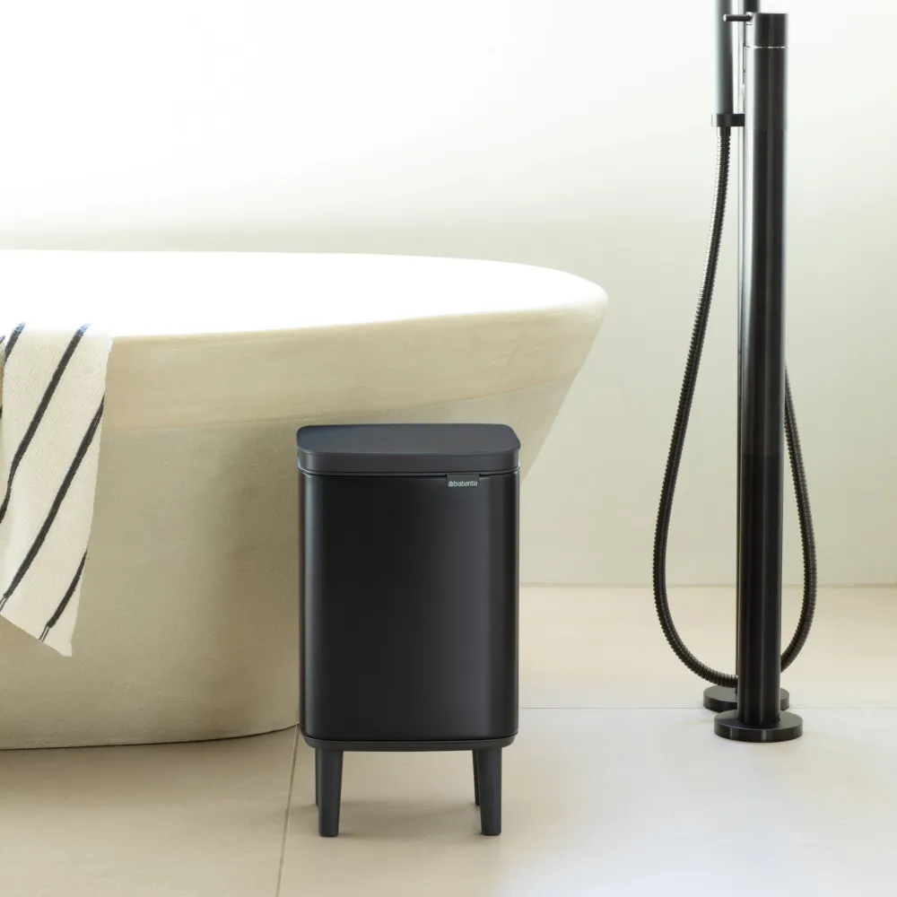 Brabantia Bo Hi Afvalemmer - Matt Black Online