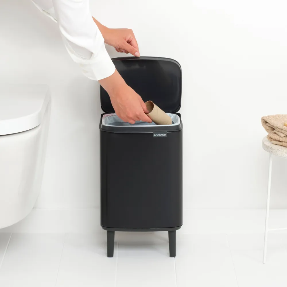 Brabantia Bo Hi Afvalemmer - Matt Black Online