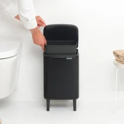 Brabantia Bo Hi Afvalemmer - Matt Black Online