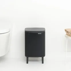 Brabantia Bo Hi Afvalemmer - Matt Black Online