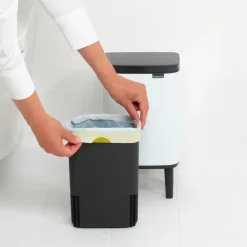 Brabantia Bo Hi Afvalemmer - White Online